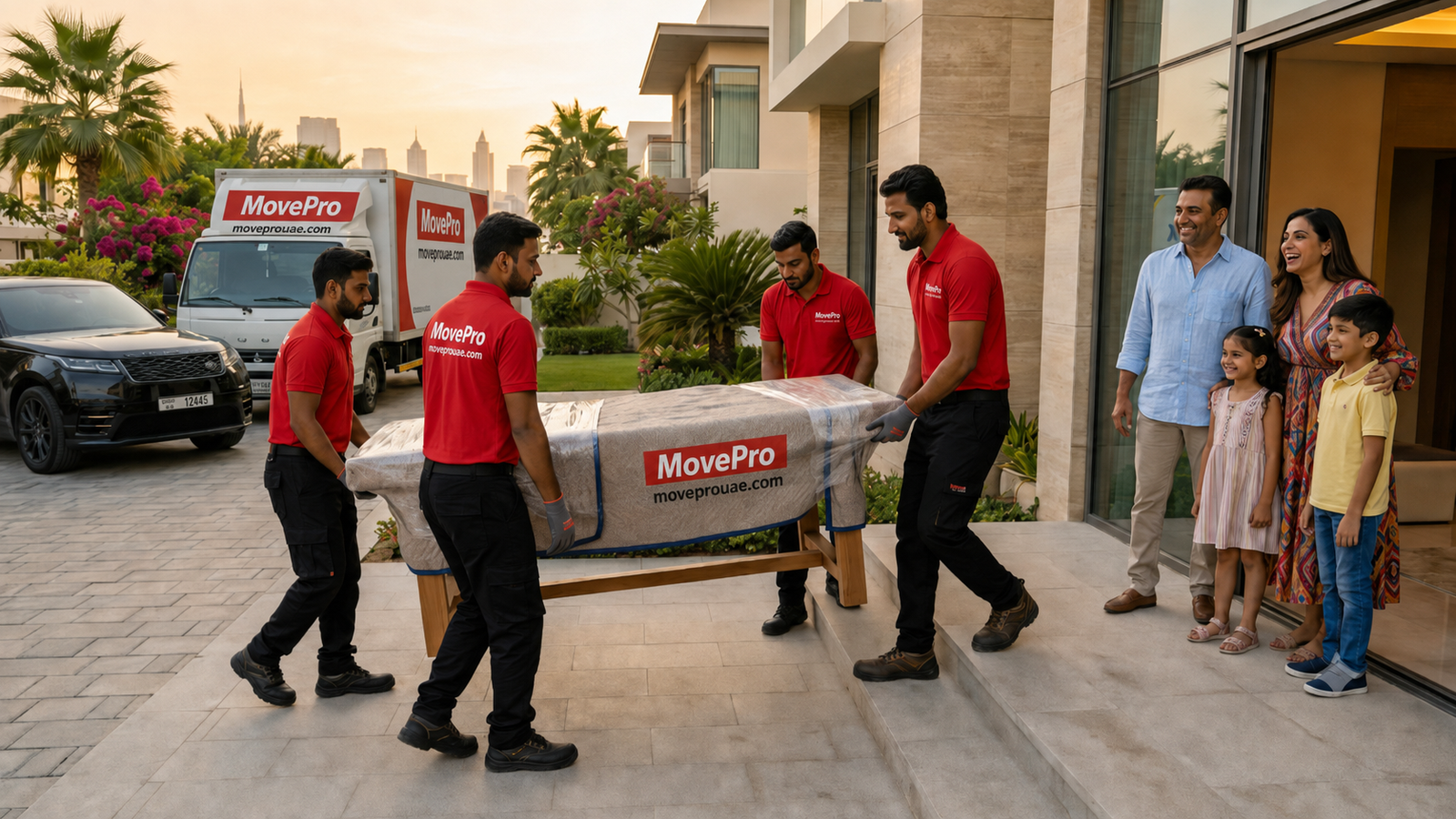 Professional apartment packing service in Dubai