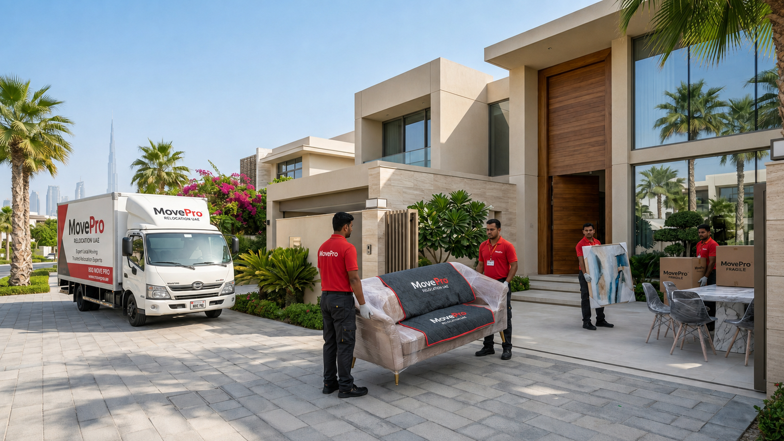 Moving and relocation services in Al Ain
